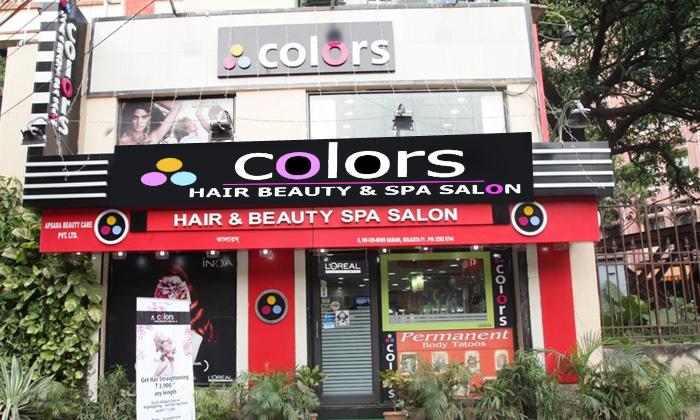 Colors Hair Beauty Spa Salon 20 Off Kolkata Best S On Near Groupon Local Deal